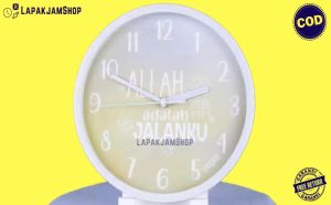 Jam Dinding Analog Religi Murah Medine MD1011 Nuansa Islami 1 Dekorasi Dinding Keren BestSeller Besar