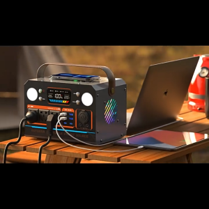 Outdoor mobile power portable large-capacity battery with socket self-driving tour camping living power outage emergency