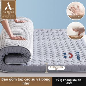 Yuzhaolin | Nệm Bọt Nhớ Hình Dạng Cao Su Non Mềm 180x200