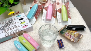 Mini Electric Egg Beater Milk Frother Mini Foamer Drink Frother Mixer Kitchen Baking Tools