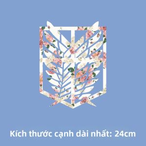 Tem Nhãn Dán Chuyển Nhiệt Attack On Titan Wings Chất Lượng Cao Tự Làm Dán Ủi Có Thể Giặt Dùng Cho Áo Thun