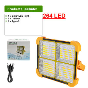 1000000LM Solar Lantern 10000mAh Rechargeable Solar Light Outdoor LED Flashlight Rechargeable Power Bank Lamp Camping Lantern