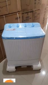 POLYTRON Mesin Cuci 2 Tabung 7 KG PWM 7073 Anti Kusut Cuci Pengering