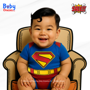 Superman Legacy Baby Costume Onesie | Superhero Cotton Bodysuit 0–12 Months for Newborn & Infant Boys & Girls – Baby Onesies PH