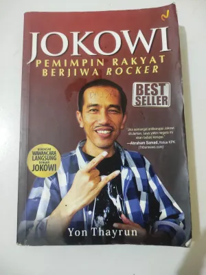 Buku Jokowi Pemimpin Rakyat Berjiwa Ricker - Yon Thayrun - Original