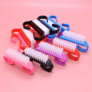 14 Pcs Set Nail Cleaning Brushes Bulk Bristles Small Powder Soft Remove Colorful Portable Nail Art Manicure Pedicure Salon Tools