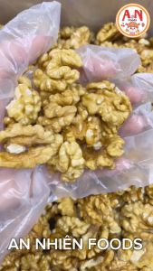 Nhân hạt óc chó vàng sấy tách vỏ (sấy chín- có video)