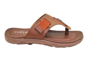 SANDAL JEPIT PRUA CARVIL TERBARU SANDAL CASUAL PRIA CARVIL DAVY-01 NEWTOM-01 DIMITROV-01 BROWN  BERKUALITAS TOP EDISI