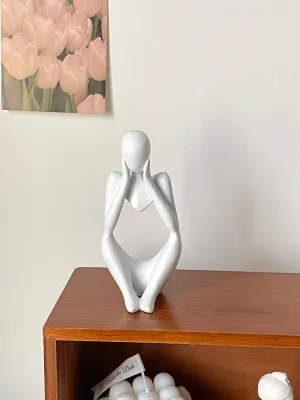 Nordic Style Abstract Figure Art Decoration Resin Living Room Entrance Creative Simple Home Decor Small Batch Popular Ins Style