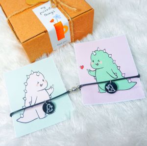 GELANG DINO COUPLE MAGNET + FREE BOX