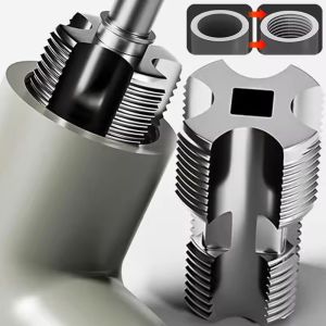 🔥ขายดี🔥ชุดเกลียวท่อแม่พิมพ์รูปวงกลมเกลียวที่เปิดเกลียวด้านในท่อน้ำ4/6จุดเครื่องมือแปะท่อน้ำสากล