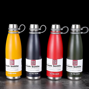 Outdoor 316 stainless steel thermos cup large capacity mens tea cup portable student sports bottle pot