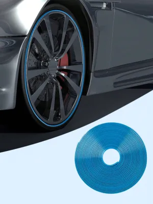 8m/26ft Rim Protector & Decorative Strip – Universal Fit Multiple Colors Vehicle Appearance Upgrade