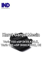 Karet Peredam-Tahanan-Ganjel-Ganjal-Ganjalan-Ganjelan Mesin-Rubber Link Stopper Honda Vario 125-150 eSP New LED K59-K60/Beat Street-eSP K81/Scoopy eSP K93