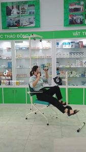Ghế ngồi tập mạnh tay chân 3 trong 1 Phana và ghế ngồi kết hợp kéo cổ 4 trong 1 Phana - Ghế tập phục hồi chức năng cho người tai biến