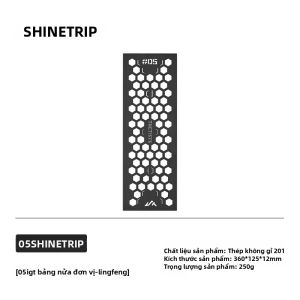 ShineTrip | Bàn Gấp Di Động ShineTrip Bằng Thép Không Gỉ IGT Dùng Cho Cắm Trại Ngoài Trời Phụ Kiện Bàn Mở Rộng 0.5/1 Đơn Vị