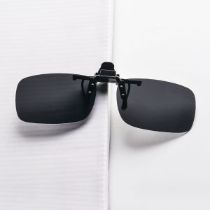 Clip on Sunglasses Blue Light Blocking Orange Lens Driving Clips Polarized Sunglasses Red Clip on Glasses Polarized Clipon
