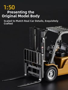 GANGJIE | Metal Simulation Forklift Model Toy Car