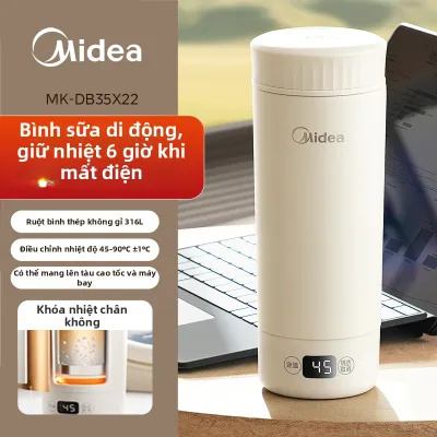 Midea | Ấm Điện Giữ Nhiệt Chuẩn Bị Sữa Cho Bé Dùng Tại Nhà Và Đi Du Lịch