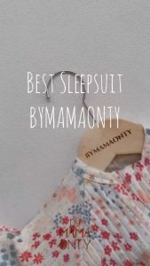 BYMAMAONTY - Sleepsuit (Zipper 2 Arah) GIRL + Bedong Set