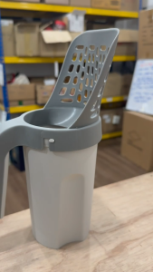 Cat Litter Scoop Cleaning Scoop 2 In 1 Shovel Cat Litter Shovel Set Toilet Detachable Portable 猫砂铲