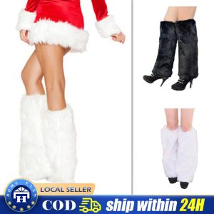 Japanese White Faux Fur Leg Warmers & Goth Solid Leg Socks: A Guide
