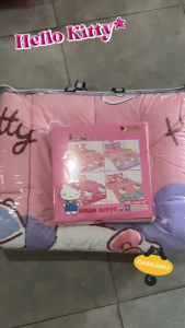 TOTO ชุดผ้าปูที่นอน เฮลโล คิตตี้ Hello Kitty KT90 สีชมพู #โตโต้ ชุดเครื่องนอน เฮลโลคิตตี้ ซานริโอ Sanrio