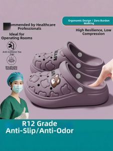MIDANGDANG | Medical Operating Room Special Anti-Slip Anti-Odor Thick Sole Womens Sandals