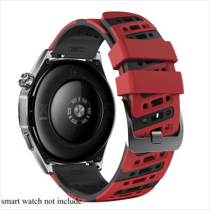 22mm Silicone Strap for Redmi Watch 5 Active/5 Lite Replacement Bracelet for Huawei Watch GT7 GT6/5 GT6Pro/5Pro 46mm Correa