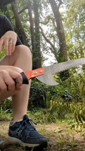 Garden High-Altitude Trimming Saw High-branch Saw High Altitude Branch Pruning Saw without Pole
