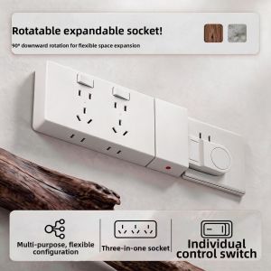 jabra | Multifunction Conversion Power Strip Multiple Outlets
