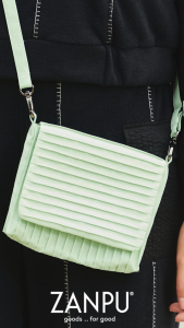 ZANPU AW23 Crossbody Bag กระเป๋าสะพาย ผ้าไนลอนตีเกล็ด BA-9230919