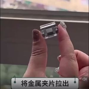 6pcs heavy-duty sliding window lock screen fixing clip window rail fixing safety clip screen window and door safety plug