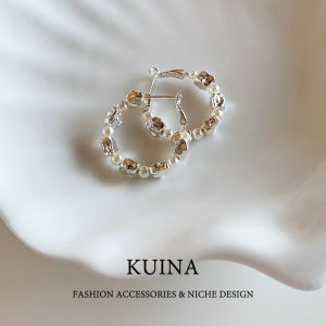 kuina | Stylish Pearl Earrings for Women