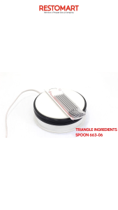 Sendok Bumbu / Triangle Ingredients Spoon TANICA (0912020) (F10)