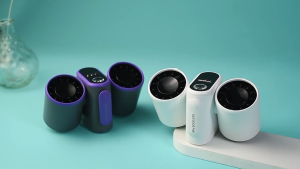 ⚡️ Hands-Free Dual Fan Waist AC | 8000mAh Charger + Light | 9H Cooling | IPX4 Rainproof | SG Stock