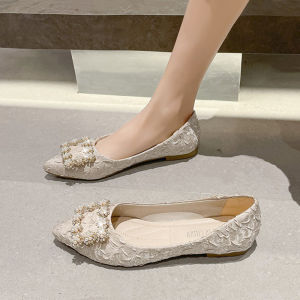 DIANCHA | Sweet Work and Driving Shoes Pointed Toe Low-cut Flats