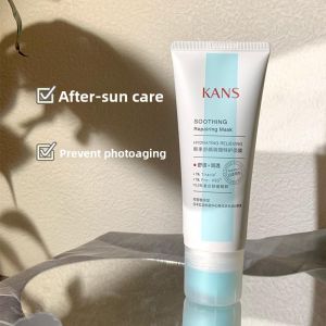 Kans Good Night Mask Hydrating Whitening Soothing Non-Wash off Facial Treatment for All Skin Types Gentle on Skin
