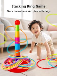 TANGJIUGONG | Educational Development Ring Toss Toy