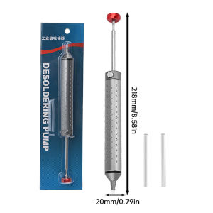 Manual Solder Sucker All-aluminium alloy soldering iron repair tool For component soldering and maintenance