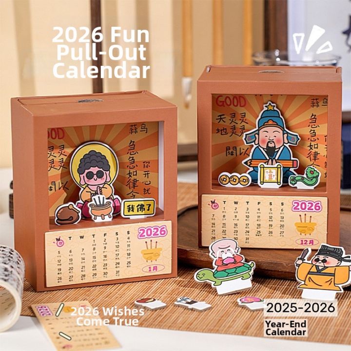 Office Desk Calendar Mini New Year Organized 2026 Ma Year | Lazada