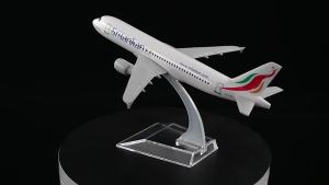 1:400 Scale A320 Sri Lanka Airlines Aircraft Model Alloy Simulation Airplane Toys For Child Product Display Gift