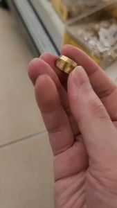 ตาไก่ทองเหลือง ขนาด 1/8" - 3/4" และ 4 mm. - 12 mm.