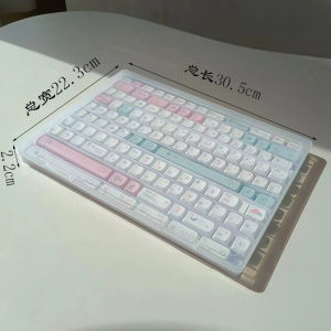 Large Capacity Transparent Mechanical Keycap Storage Box A4 Keycap Organizer Display Case Dustproof Plastic Storage Bin