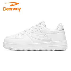 Deerway Mens Shoes Casual Sport Work Waterproof Trendy Thick Bottom Wear-Resistant All-Match Autumn Season Fashionable Shoes