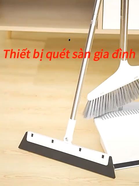 Bộ Chổi Quét Nhà Kèm Hốt Rác Cán Dài 2 trong 1 tiện Lợi, Chổi Quét Nhà ...