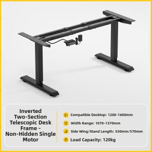 SAMEDREAM | Electric Height Adjustable Desk Frame Dual Motor Dual Beam