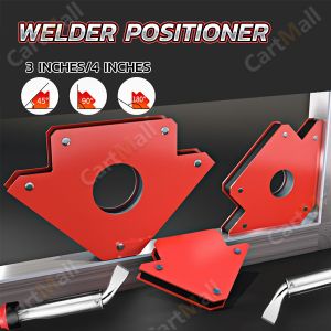 3 Angle Arrow Welder Positioner Soldering Locator Strong Magnetic Welding Magnets Holder
