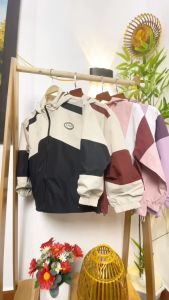 Áo gió cho bé gái và bé trai 2 lớp 6-14 tuổi chữ EVER VÀ ROKU hàng Quảng Châu dáng thời trang