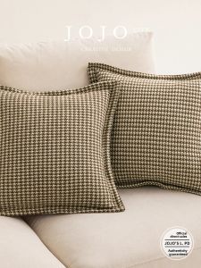 Jojos L. PD. Beak Square Pillowcase Polyester Fabric Living Room Bedroom Study Backrest Cushion Cover Universal Autumn 2025